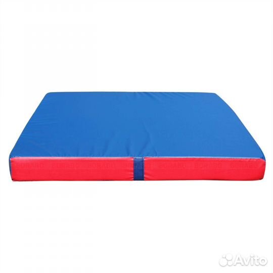 Мат гимнастический 1х1х0,1м из пвх, надежный