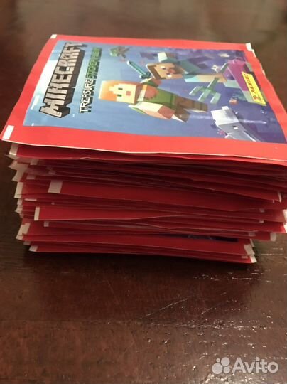 Наклейки panini Майнкрафт