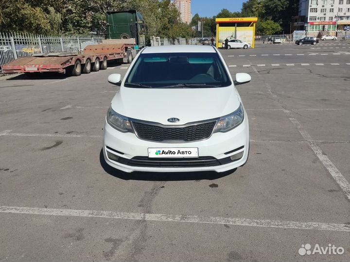 Kia Rio 1.4 МТ, 2016, 189 000 км