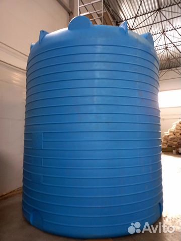 Емкость 25 кубов пластиковая для линий розлива