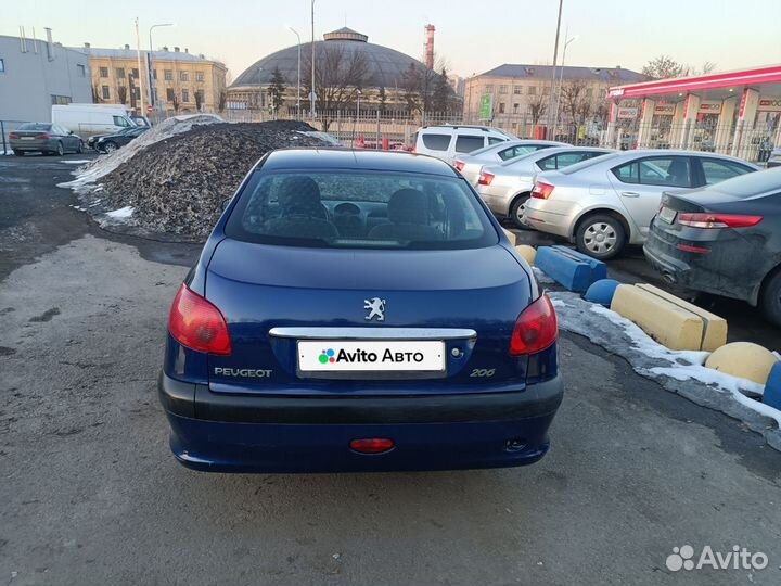 Peugeot 206 1.4 МТ, 2007, 58 300 км