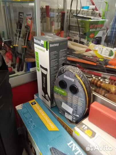 Надувной матрас интекс