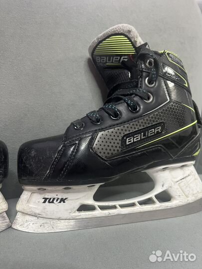 Коньки вратарские bauer gsx детские