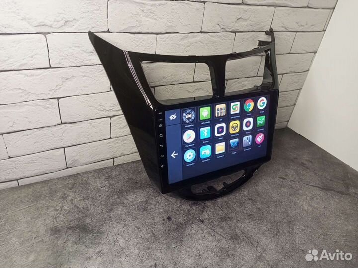 Магнитола Hyundai Solaris Android IPS экран