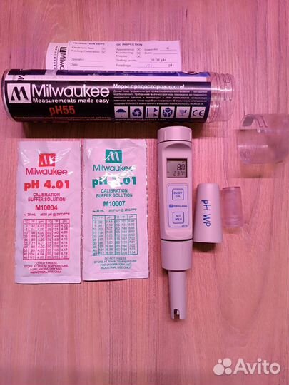 PH55 Milwaukee ph метр