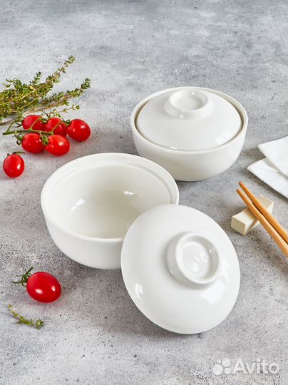 Мисосупница с крышкой 350 мл, P.L. Proff Cuisine