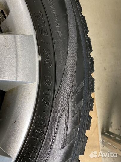 R16 Nokian Tyres Nordman 4 215/60, PCD 5x114.3 DIA 67.1