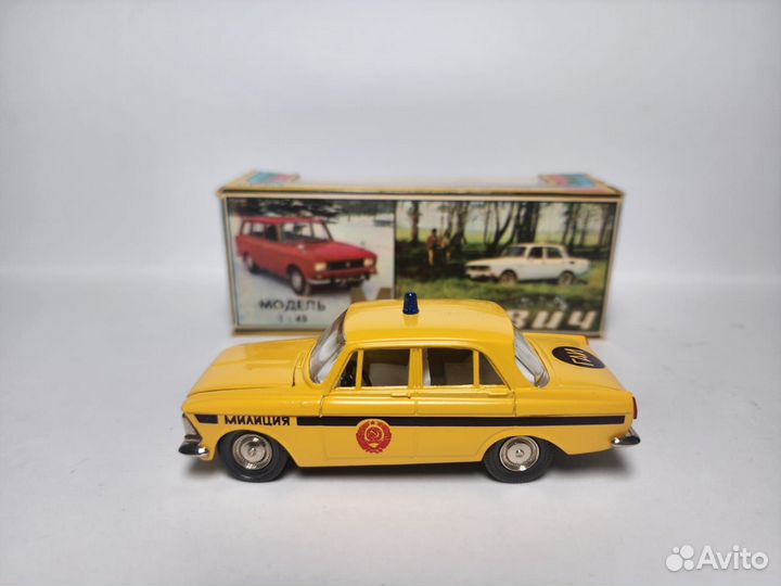 Москвич 412 А8 гаи СССР 1:43