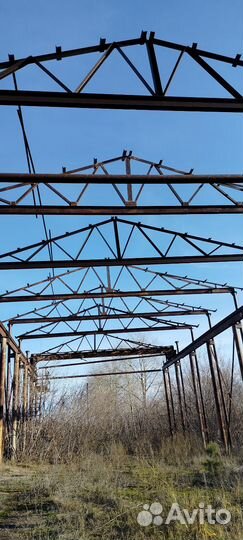 Ангар Каркас ангара с кран-балкой