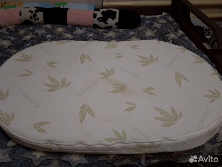 Матрас детский овальный