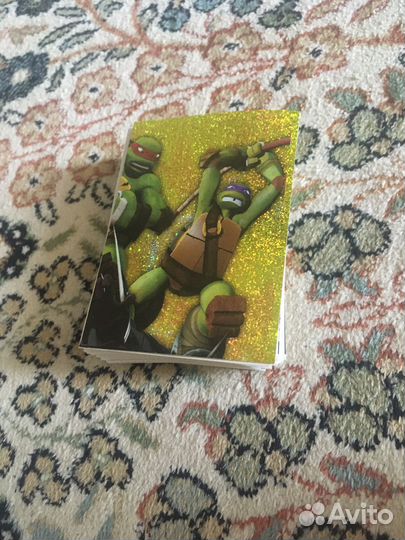 Наклейки Черепашки ниндзя коллекционные