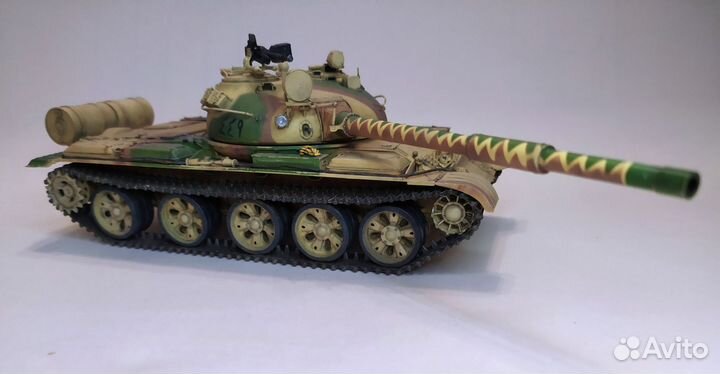 Сборная модель танка Т-62