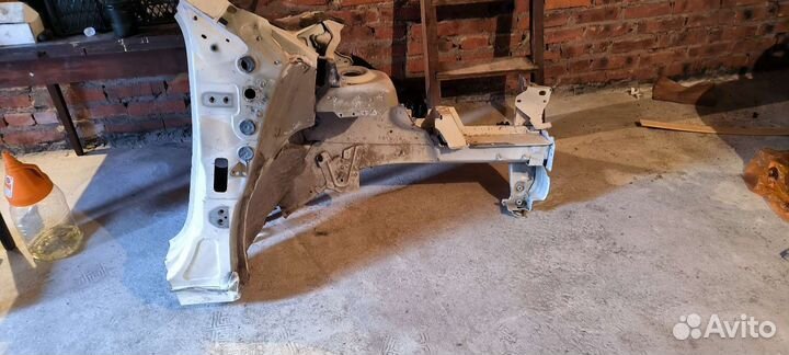 Лонжерон передний левый ситроен с4 седан