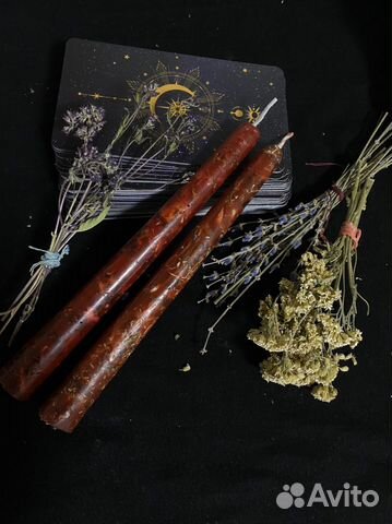 Свечи восковые Любовные