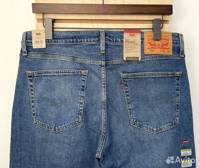 Джинсы Levis 514 W36L32