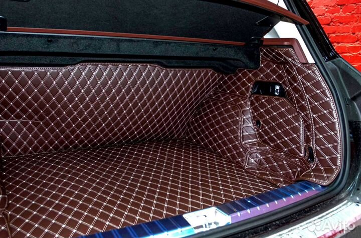 Коврики в салон для Mercedes-Benz GLS-Maybach 4 места 2021г