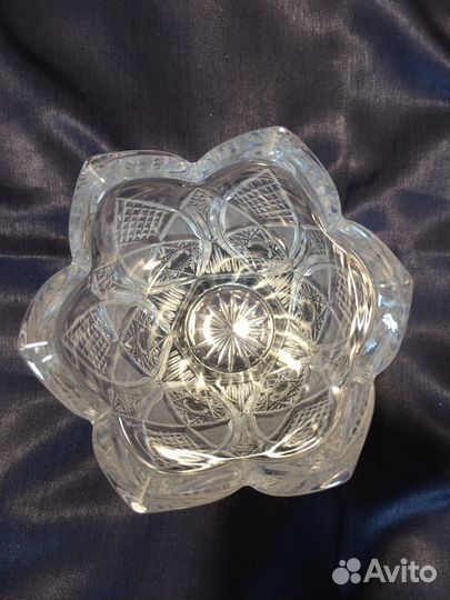 Конфетница- ваза хрусталь СССР