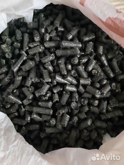Пеллеты из лузги подсолнечника