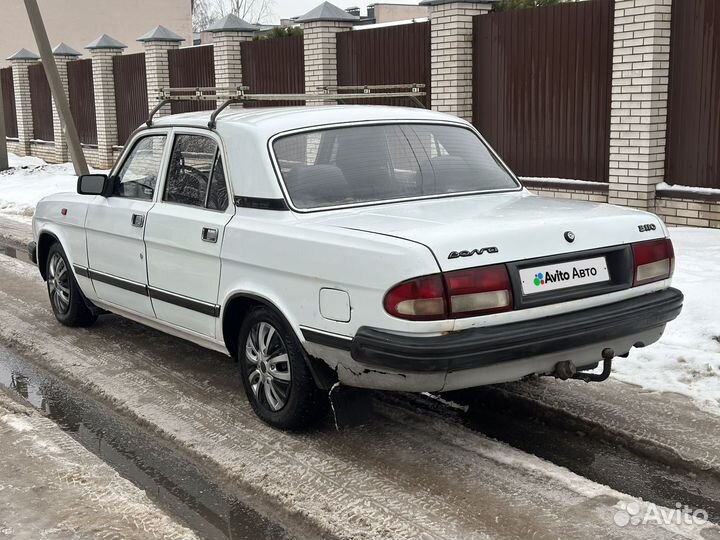 ГАЗ 3110 Волга 2.4 МТ, 1998, 120 000 км