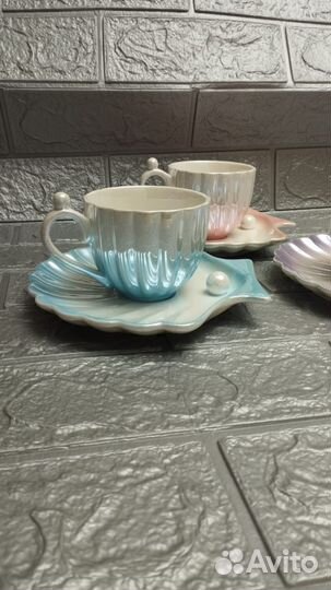 Чайная пара Ракушка