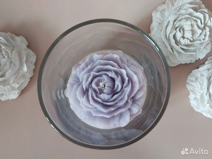 Ароматическая свеча соевая. Ручная работа