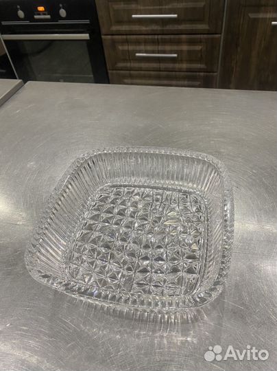 Салатница хрустальная СССР