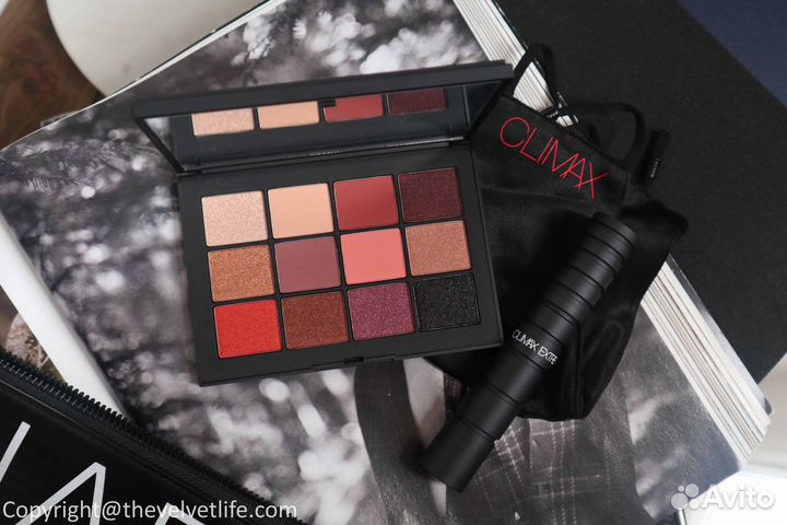 Палетка теней Nars extreme effects