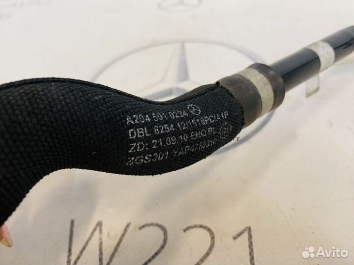 Патрубок радиатора Mercedes W212 W204 W218 GLK