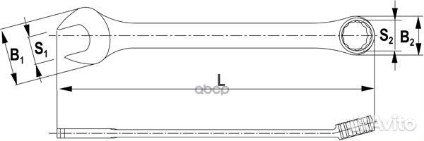 Набор ключей гаечных комбинированных в сумке, 6-32