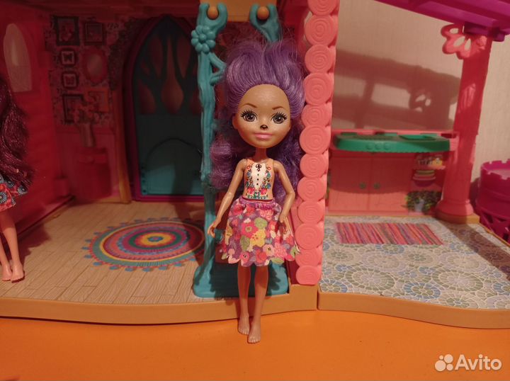 Энчантималс Домик Данессы Оленни и куклы