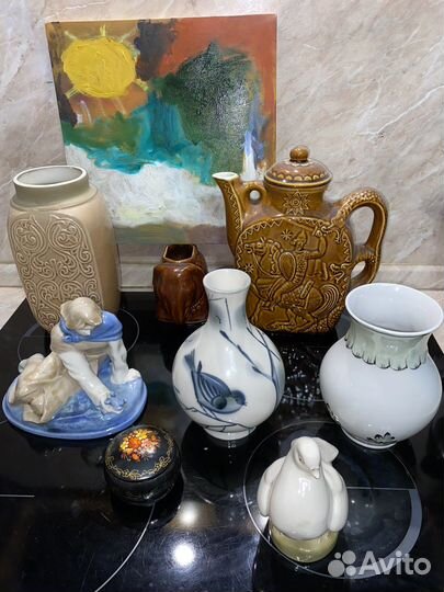 Вазы, статуэтки