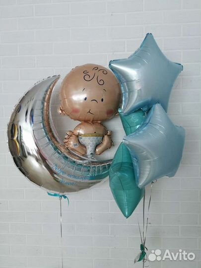 Шары на выписку из роддома