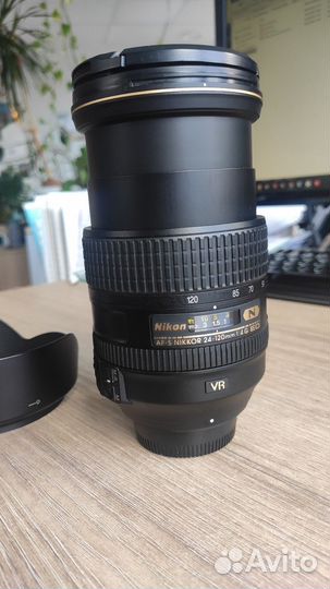 Объектив Nikon 24-120mm f/4G ED VR AF-S