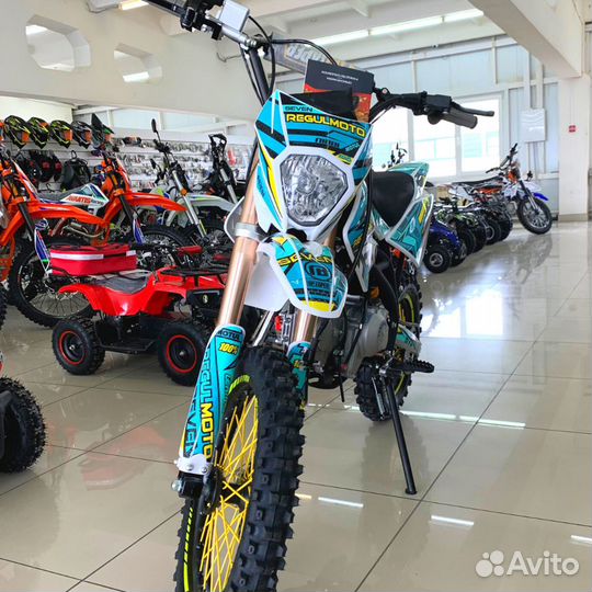 Питбайк Regulmoto seven 125E с электростартером