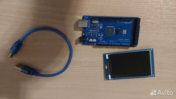 Arduino mega 2560+ дисплей