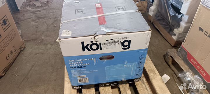 Компактная посудомоечная машина KDF 2015 W