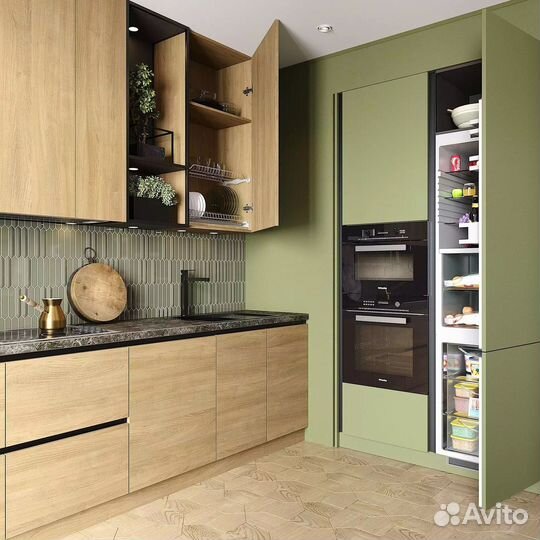 Встраиваемая кухня бюджетная
