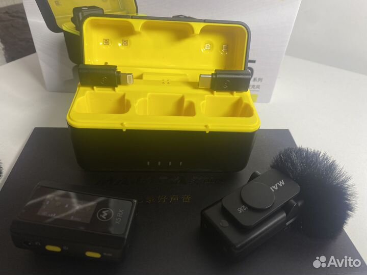 Беспроводной микрофон mailada x5 петлички