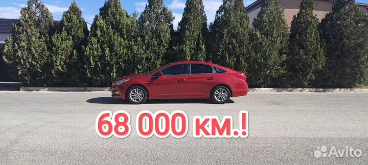 Hyundai Sonata 2.4 AT, 2016, 67 655 км