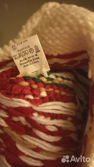 Шапка с варежками