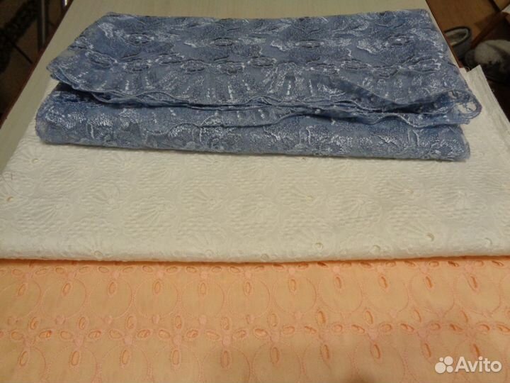 Ткань гипюр и ришелье