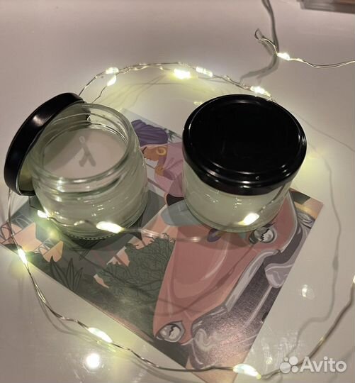 Набор из 2х свечей с тайным посланием