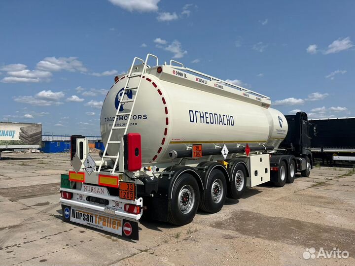 Полуприцеп бензовоз Nursan 3ANRSM, 2023
