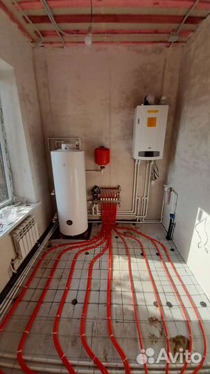 Монтаж системы отопления