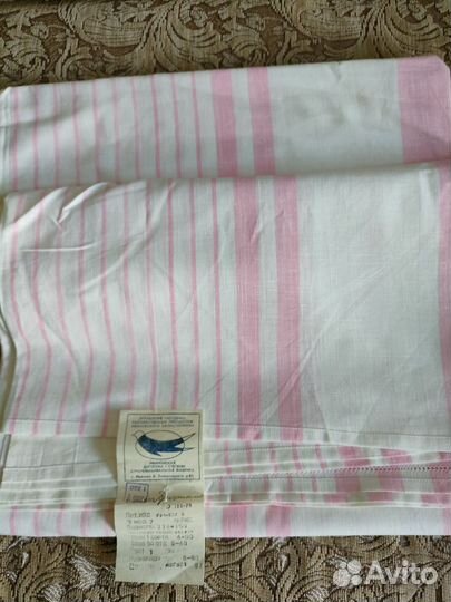 Простыни лен времён СССР новые
