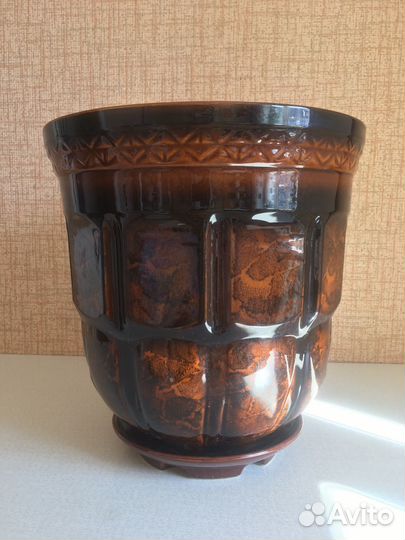 Горшок керамический большой