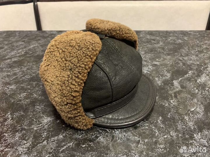 Меховая мужская кепка