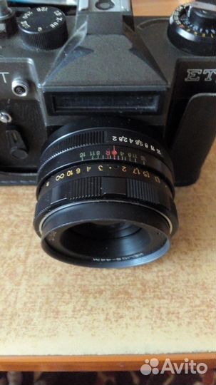 Фотоаппарат Зенит ET + объектив Helios-44-2