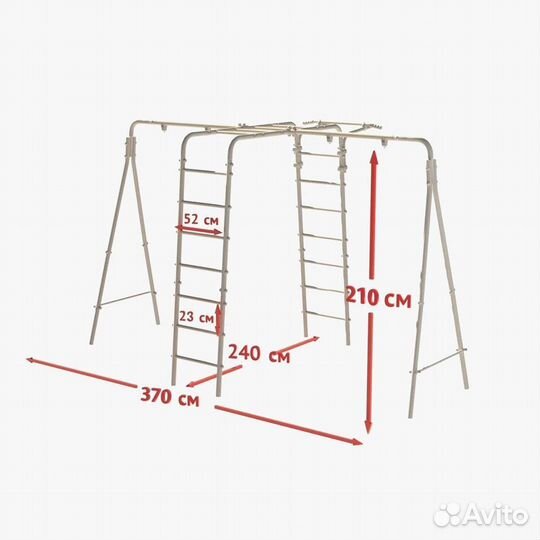 Детский уличный комплекс на дачу