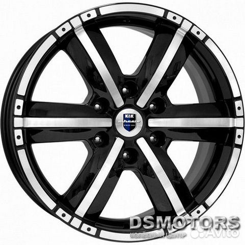 Диски Окинава 7.5/17 6x139.7 ET25 d106.1 алмаз чёр